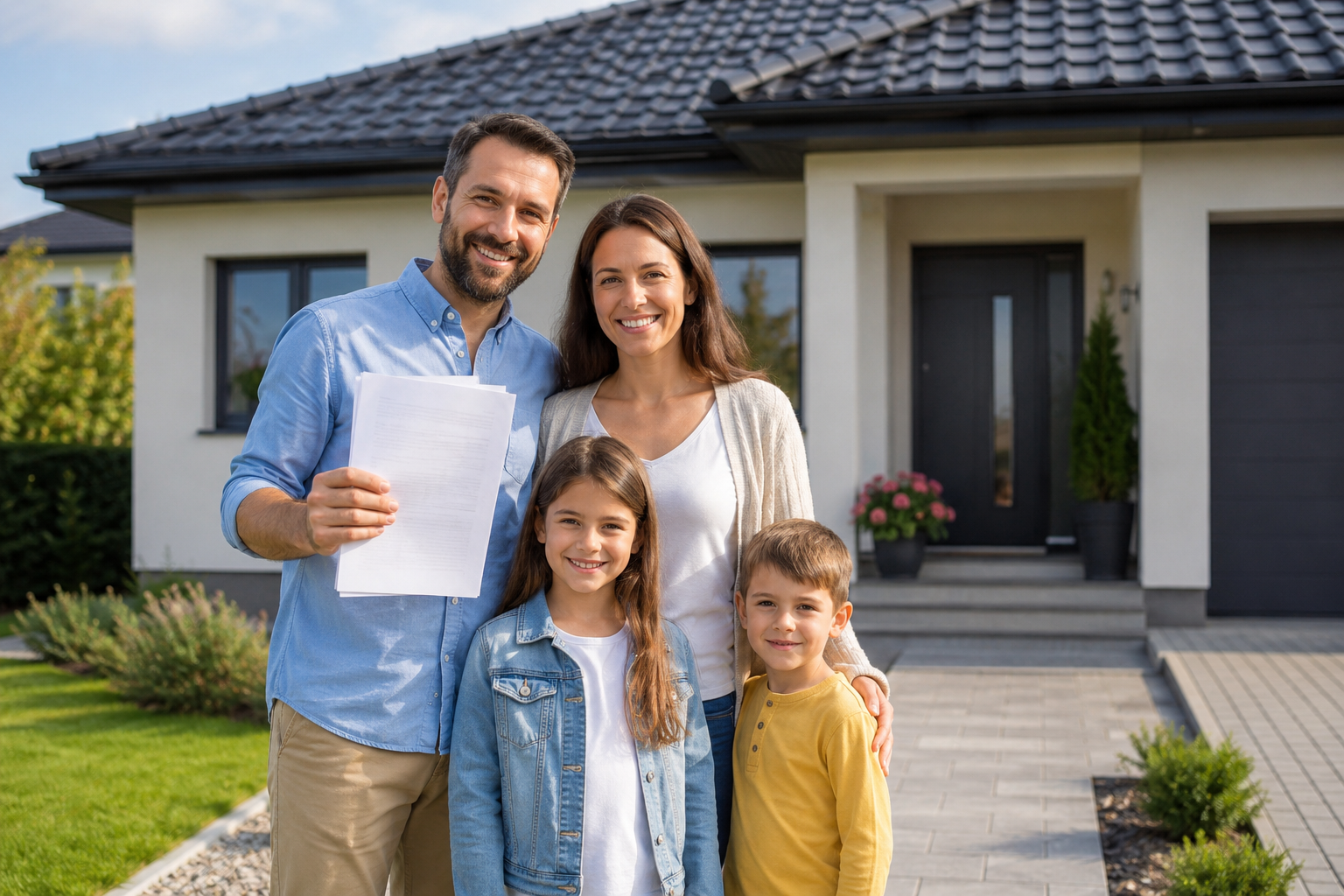 Personne préparant la résiliation de son assurance habitation
