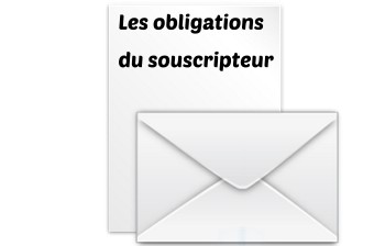 obligation souscripteur