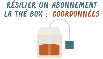 résilier la thé box coordonnées