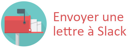 envoyer lettre Slack